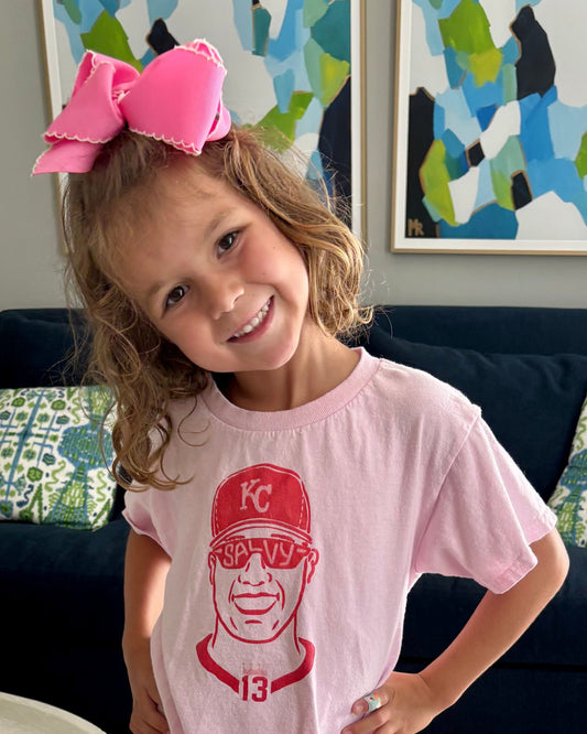 Salvy Pink Tee