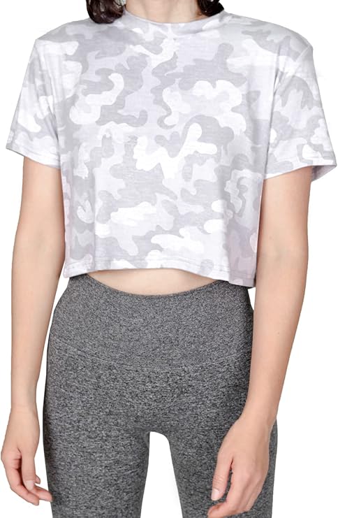 Kansas City Camo Crop Tee