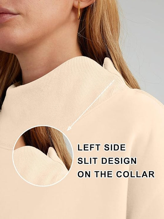 Oversized Turtleneck Pullover