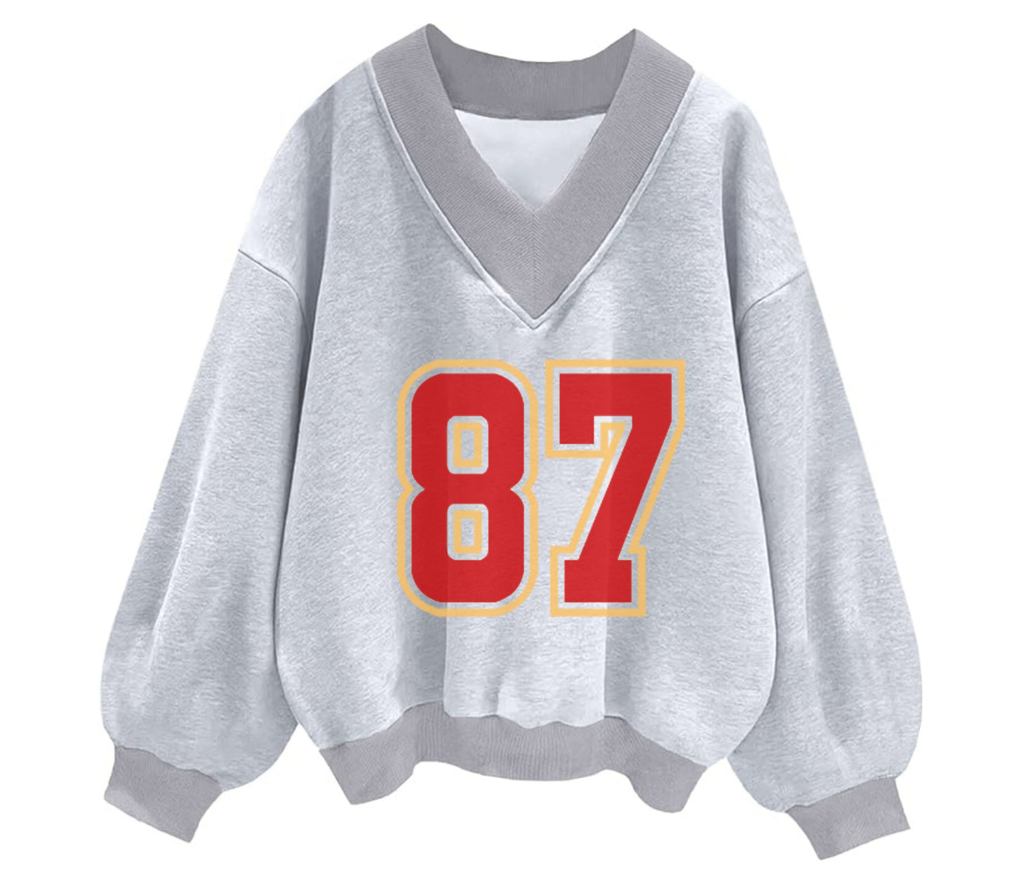 Oversized Drop Shoulder Sweatshirt