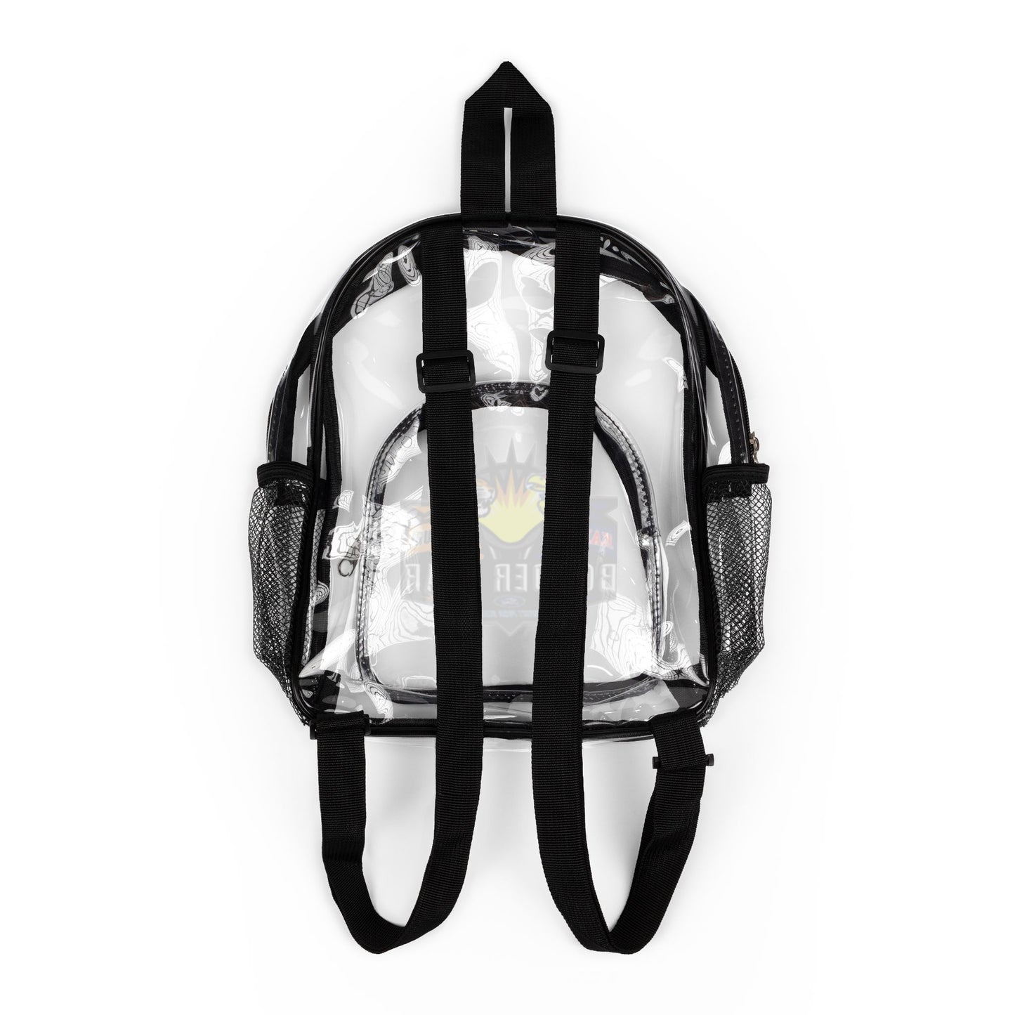 Border War Clear Backpack