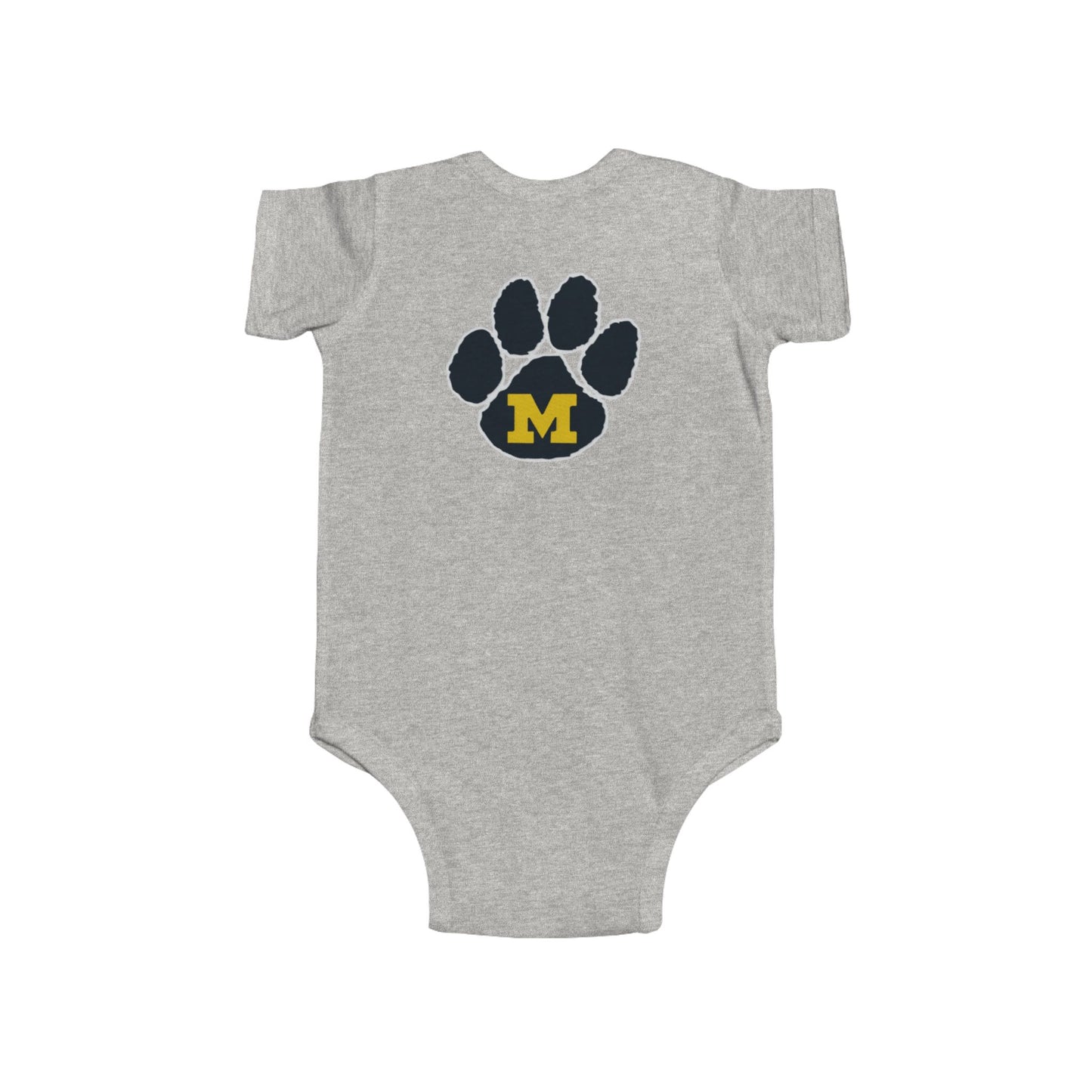 tiny tiger fan long sleeve onesie 🐾