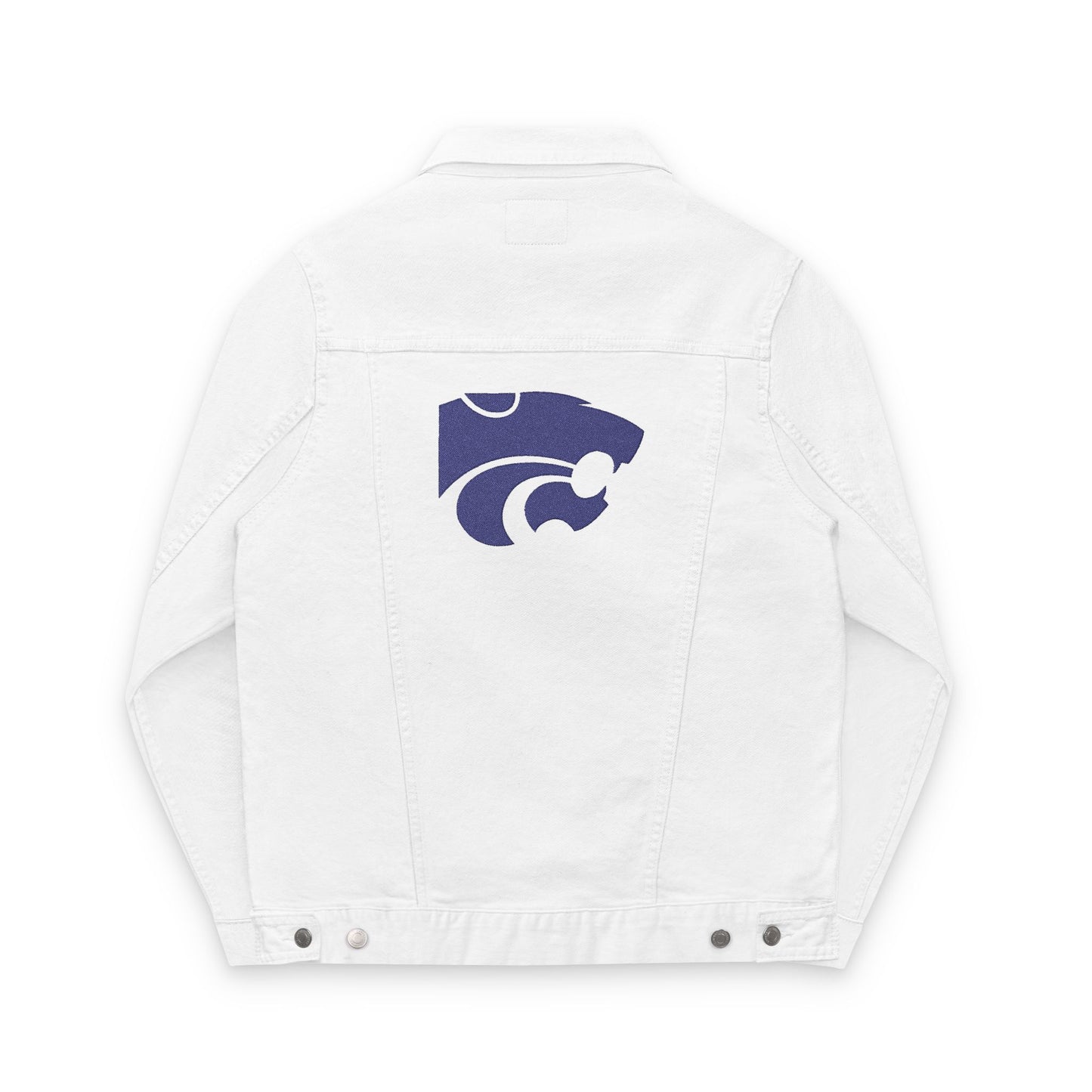 Cats Embroidered Denim Jacket