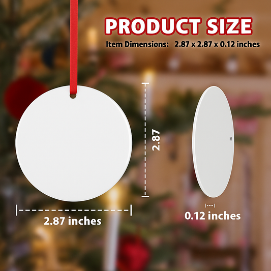 Custom Personalized Ornament