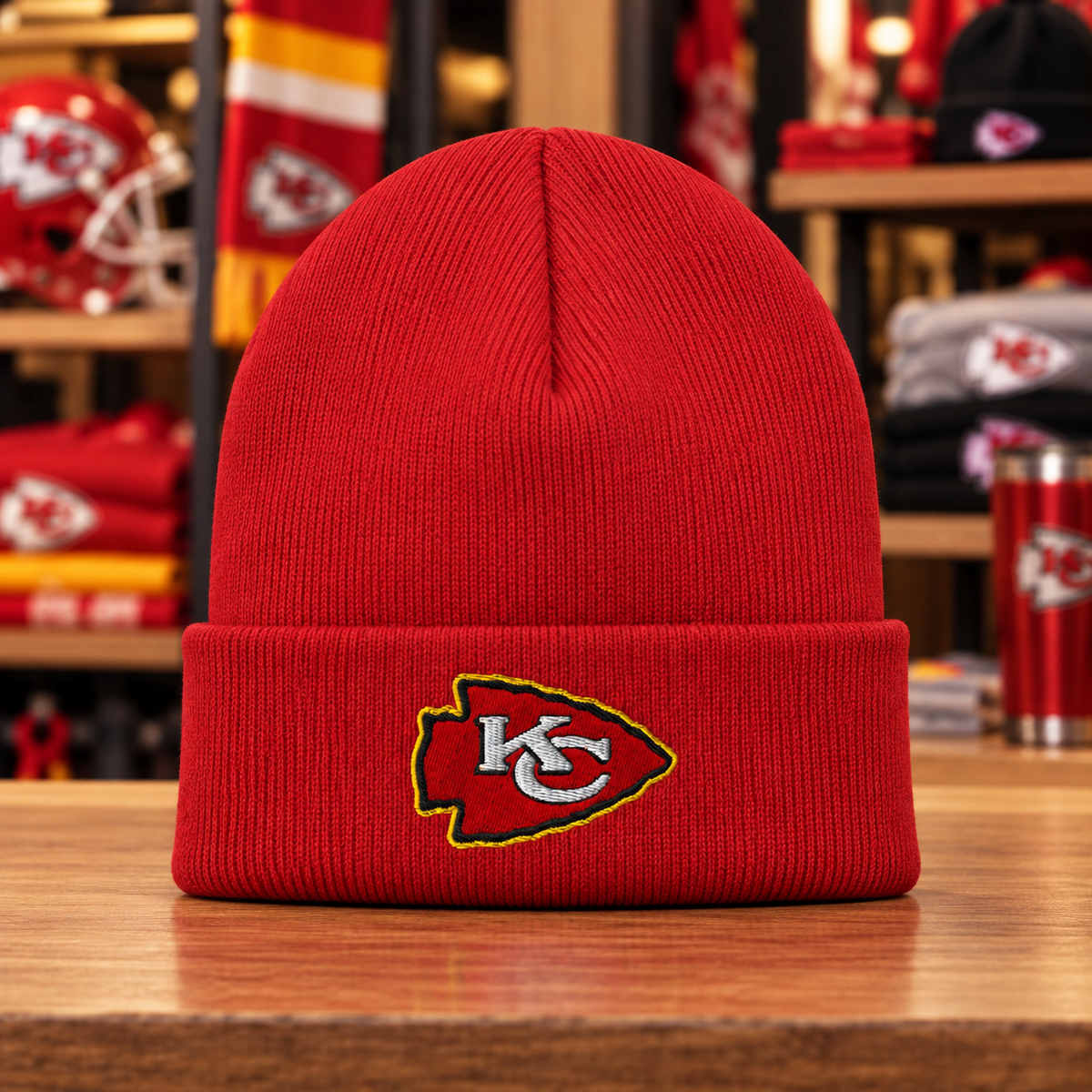 KC Arrowhead Knit Beanie