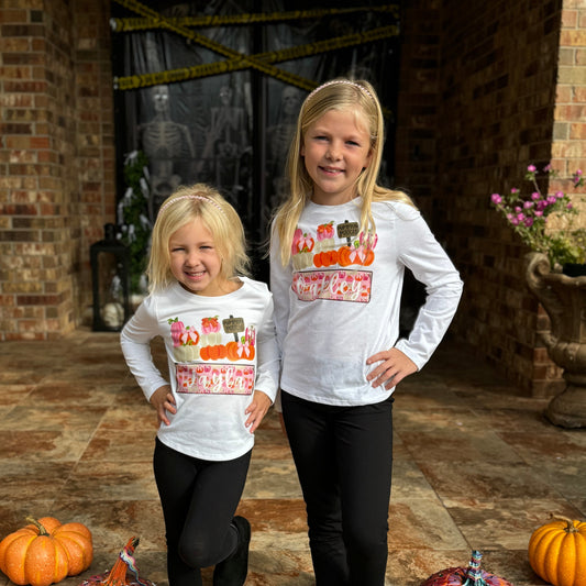 Custom Pumpkin Patch Long Sleeve