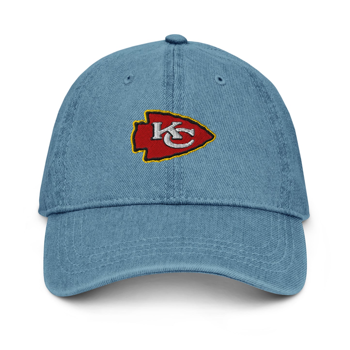 Denim KC Embroidered Hat