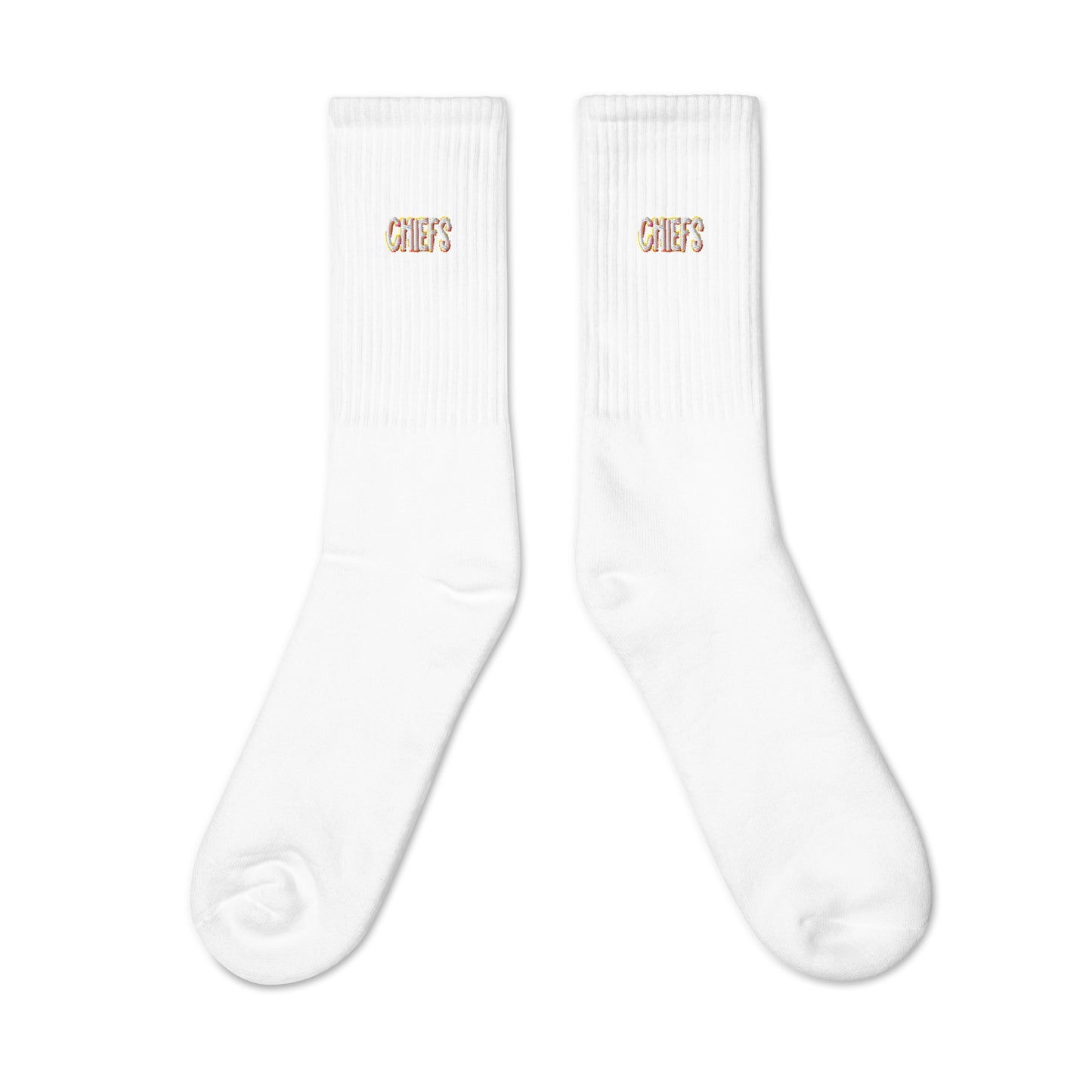 Red Kingdom Embroidered Socks