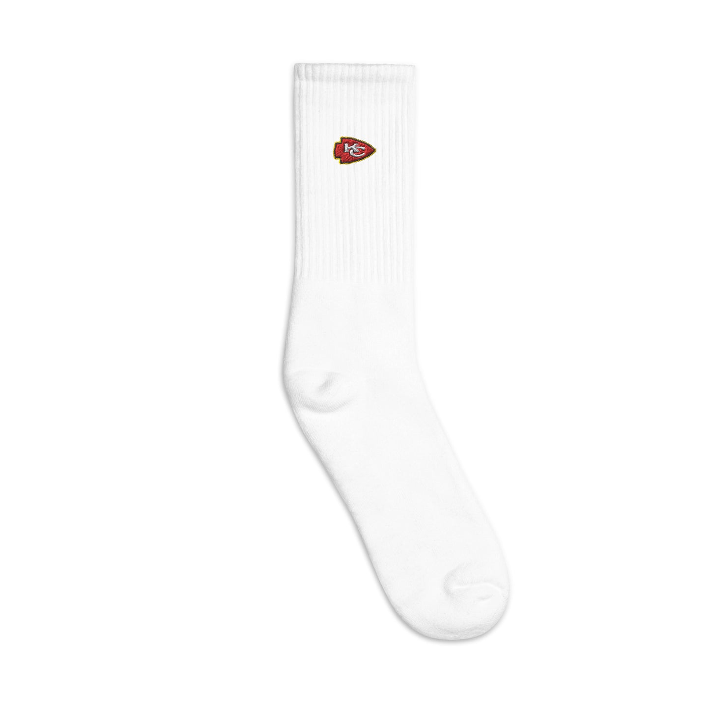 Red Kingdom Embroidered Socks