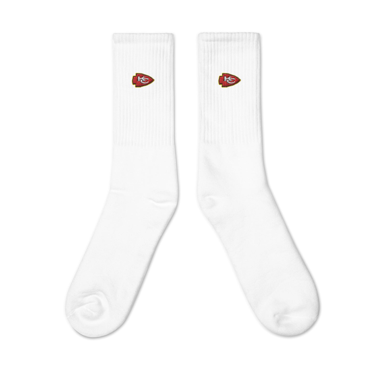 Red Kingdom Embroidered Socks