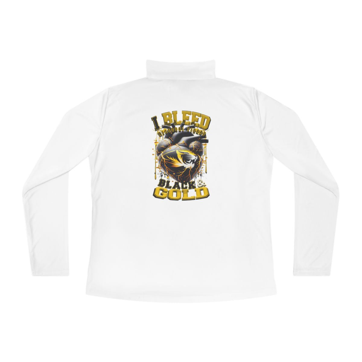I Bleed Black & Gold Quarter-Zip