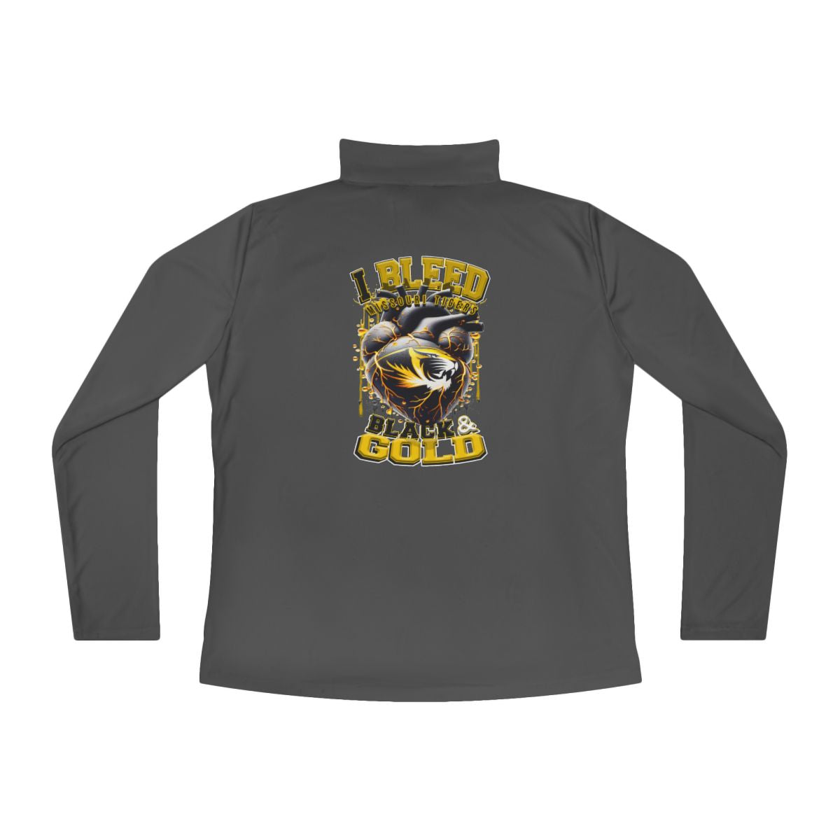 I Bleed Black & Gold Quarter-Zip