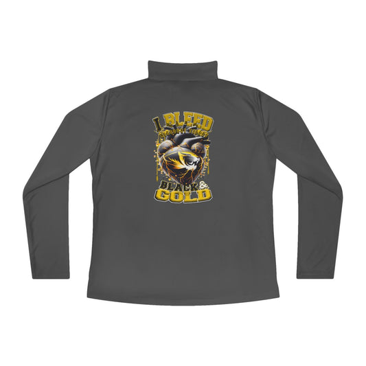 I Bleed Black & Gold Quarter-Zip