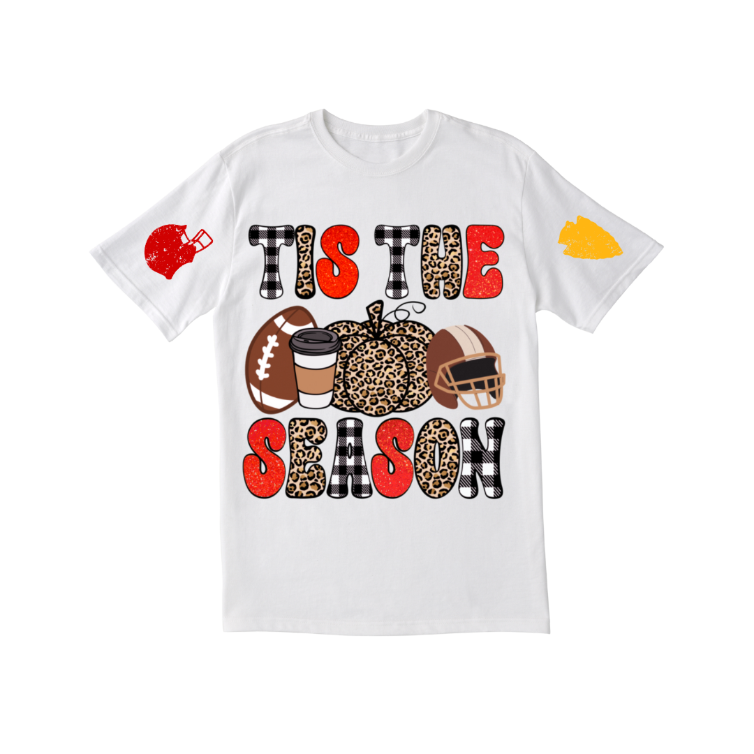 ’Tis the Season Football Tee