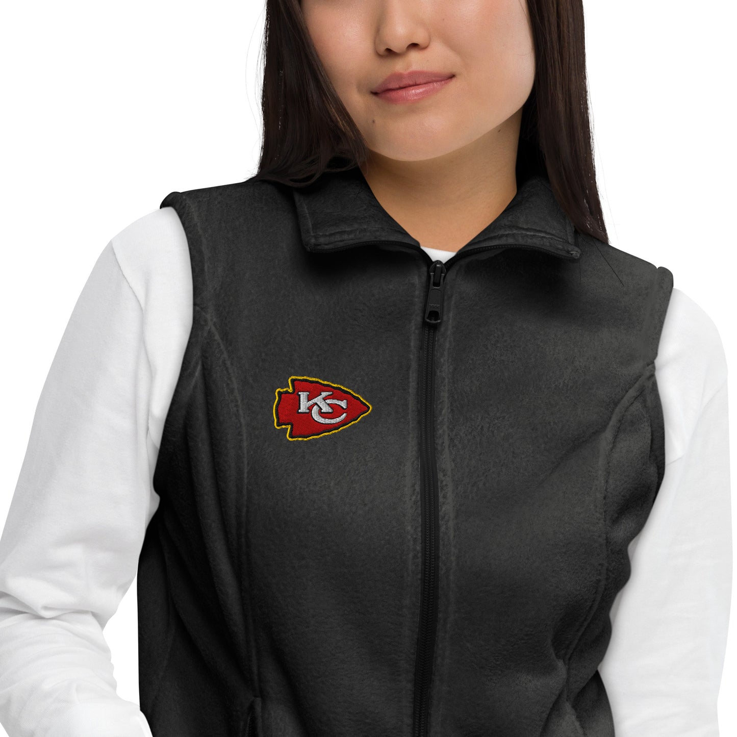 Chiefs Embroidered Fleece Vest