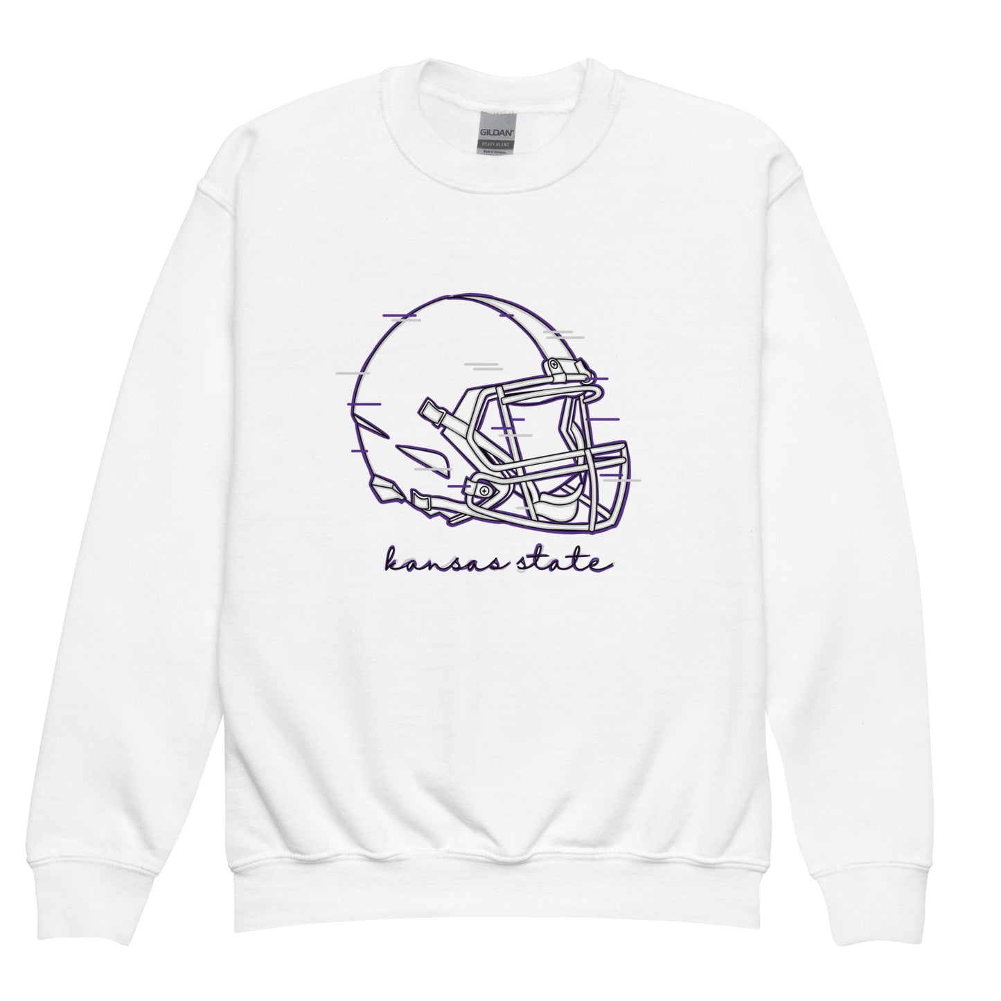 K-State "glitch" Helmet