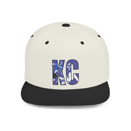 KC Embroidered Flat Bill