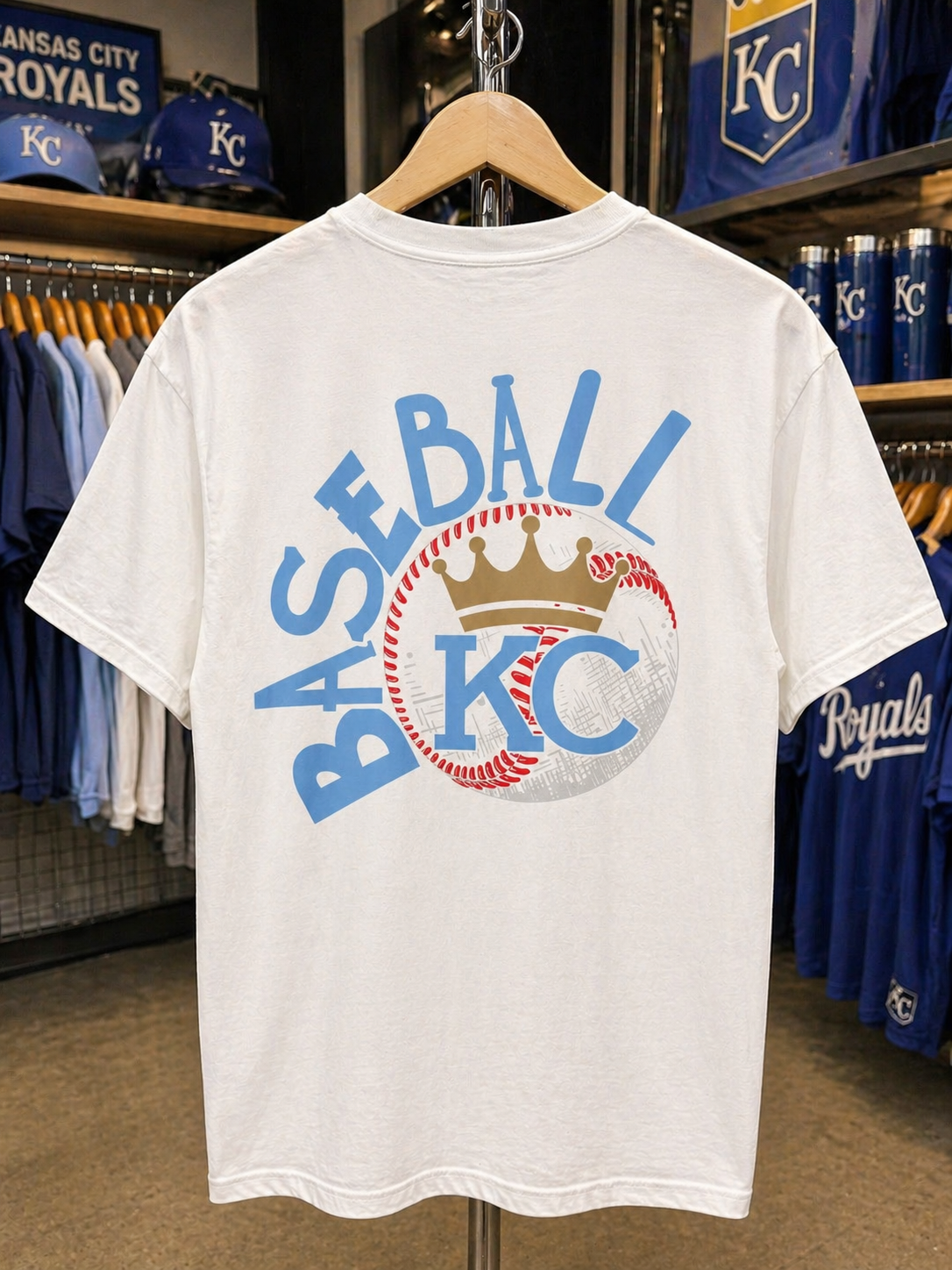 kc baseball graphic tee