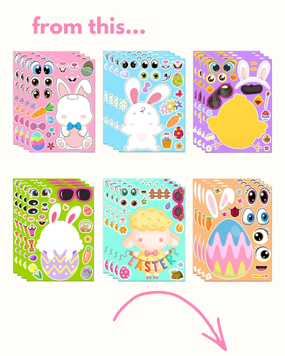 DIY Easter Sticker Kit for Kids