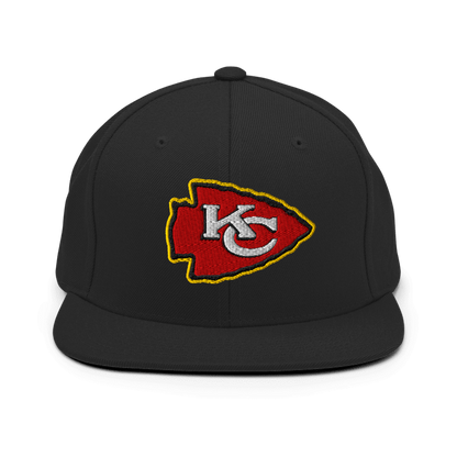 Embroidered Arrowhead Flat Bill Hat