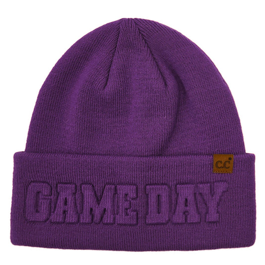 GAMEDAY Embossed Beanie