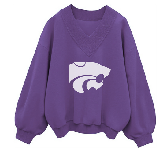 EMAW Drop Shoulder V-Neck