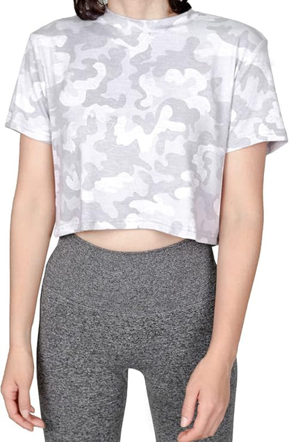 Kansas City Camo Crop Tee