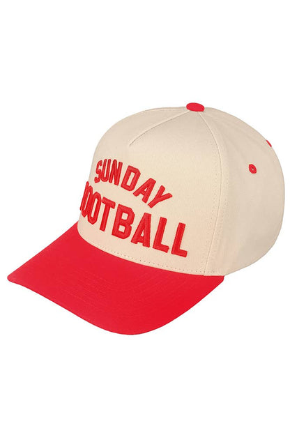 SUNDAY FOOTBALL Embroidered Trucker Cap