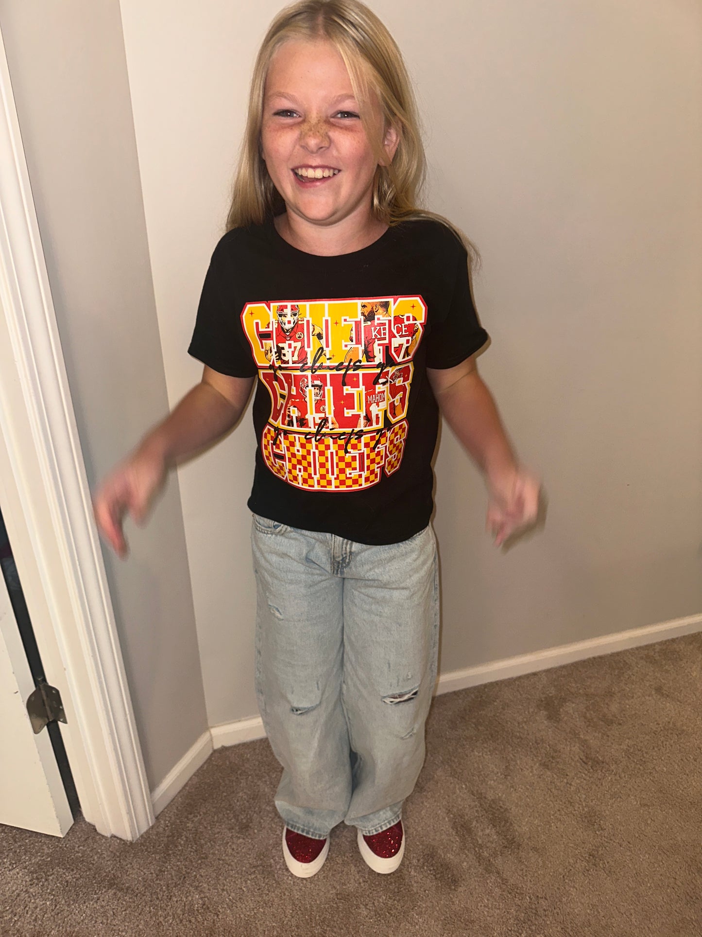 Kansas City Chiefs Retro Check Tee