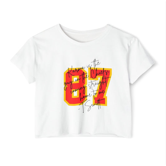 87 Karma Cropped Tee