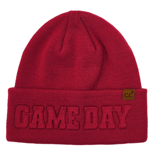 GAMEDAY Embossed Beanie