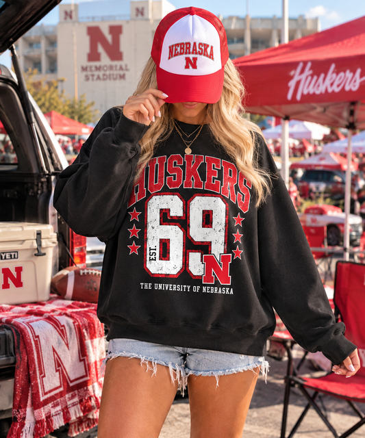 Huskers ’69 Varsity Crewneck