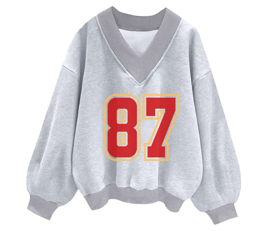 Oversized Drop Shoulder Sweatshirt