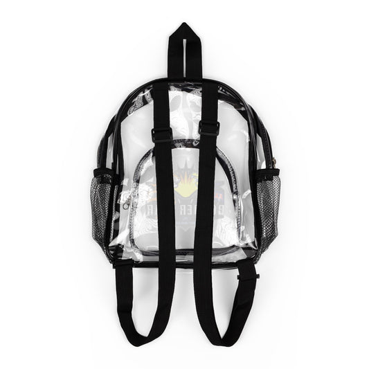 Border War Clear Backpack
