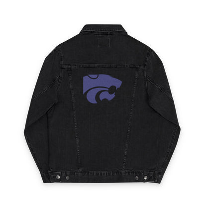 Cats Embroidered Denim Jacket