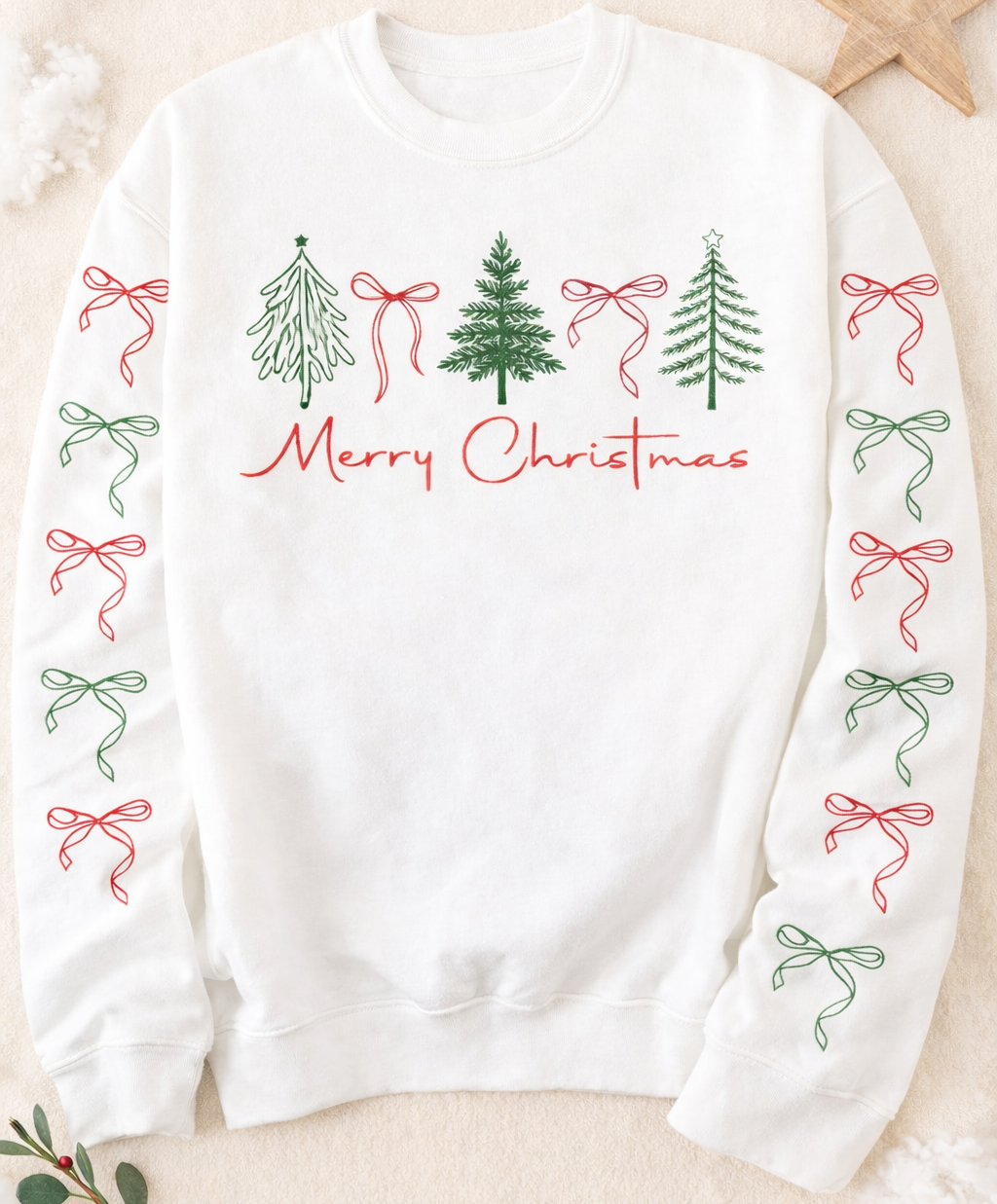 Christmas Bows Crewneck