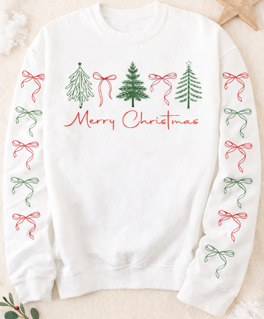 Christmas Bows Crewneck