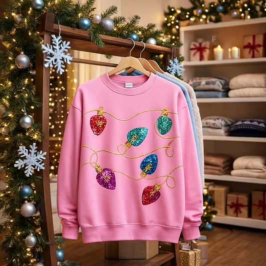 Holiday Lights Crewneck