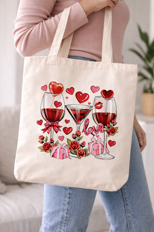Love & Wine Tote