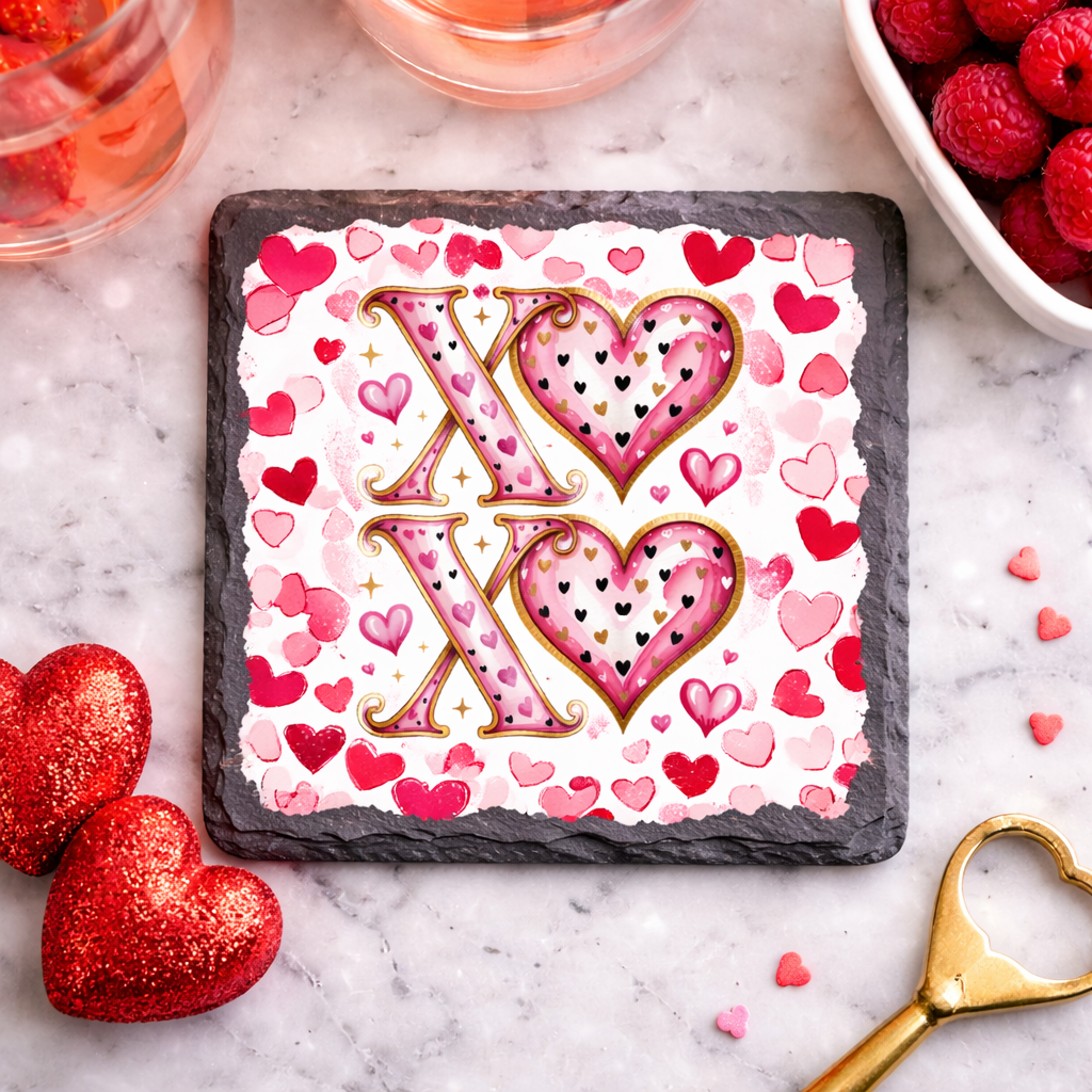X💗X💗 - Slate Coaster