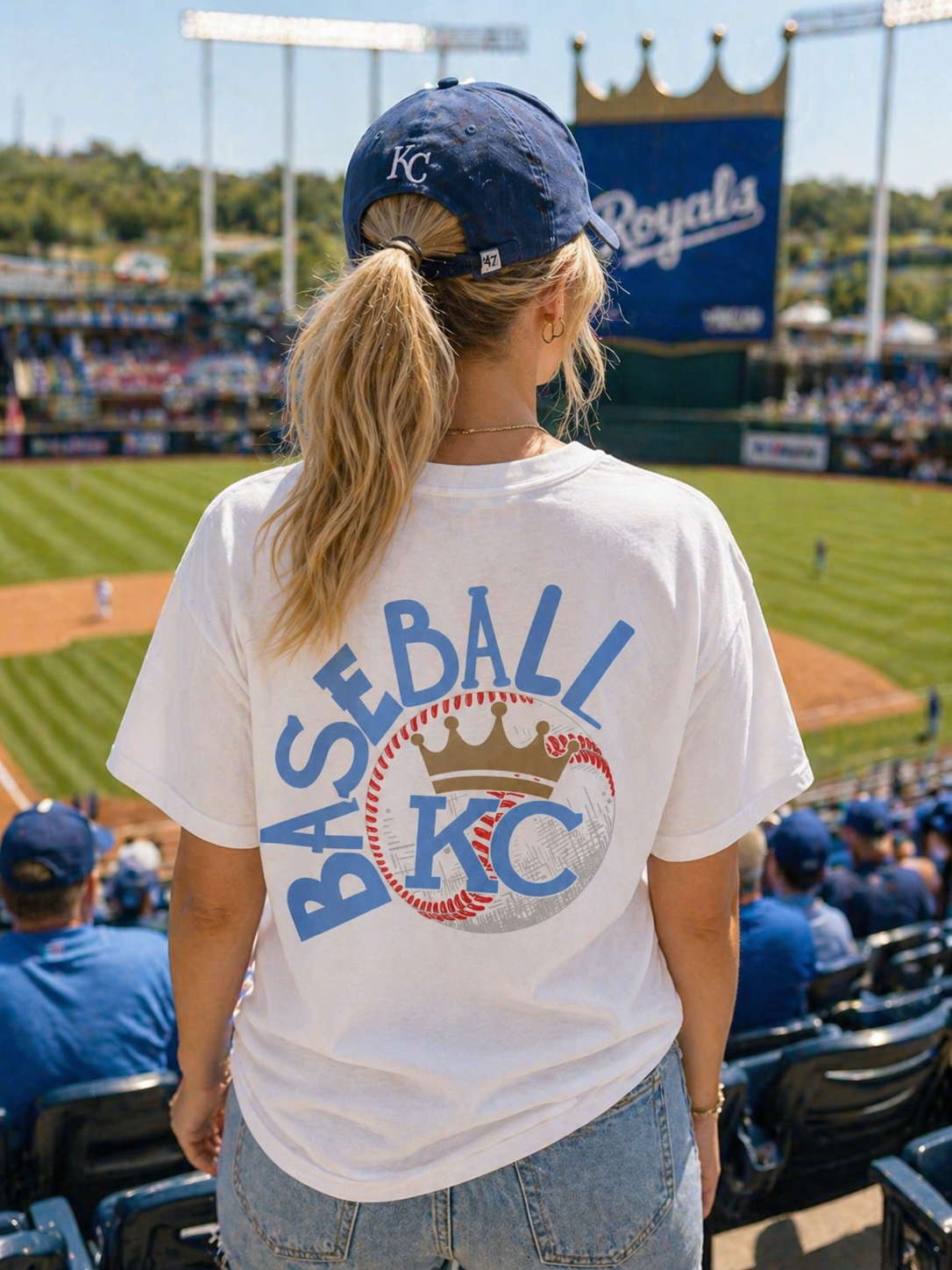 kc baseball graphic tee
