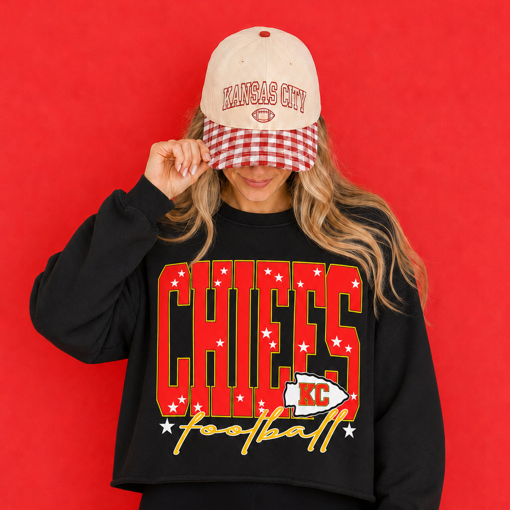 Game Day Glow Chiefs Crewneck