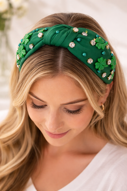 Lucky Luxe Embellished Headband