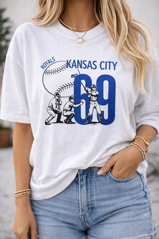 Kansas City Est. 69 Baseball Tee