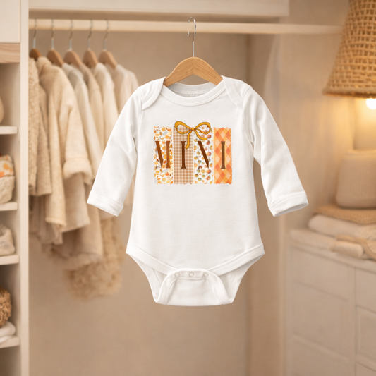 Mini Fall Onesie