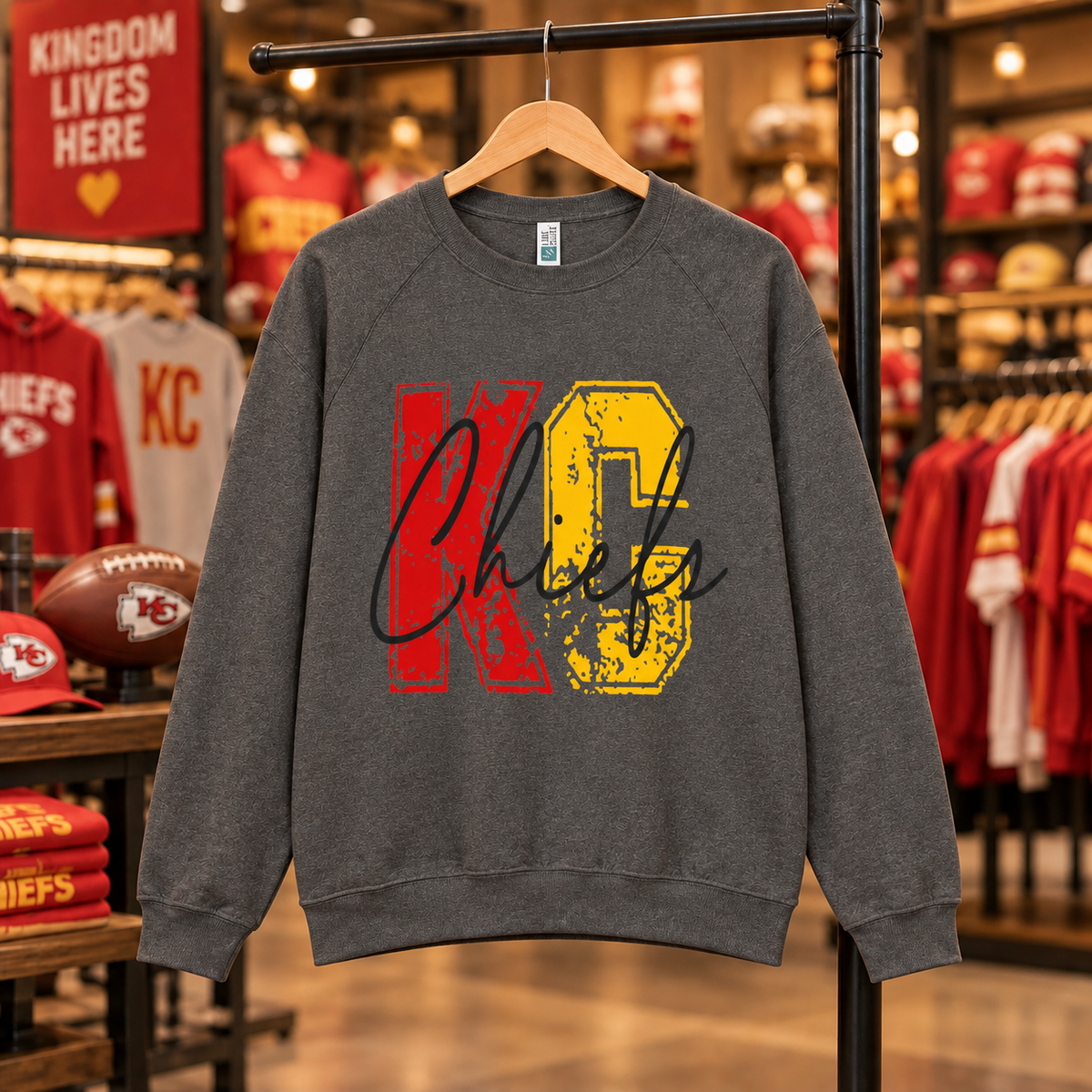 French Terry Raglan Crewneck