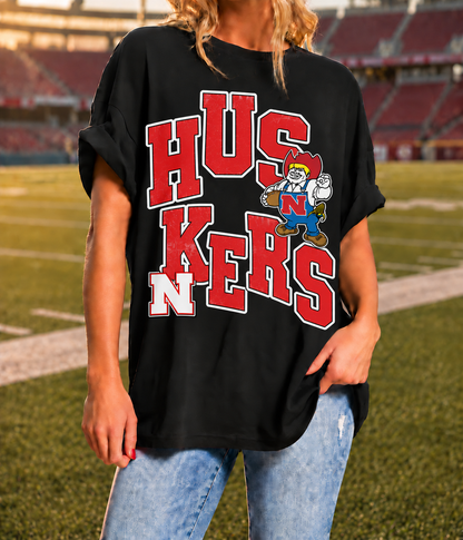 The Cornhuskers Varsity Tee