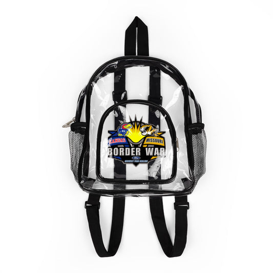 Border War Clear Backpack