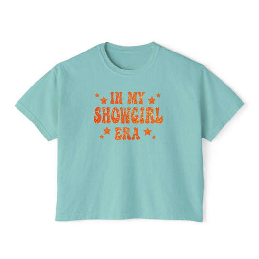 "In my Showgirl Era" Boxy Tee