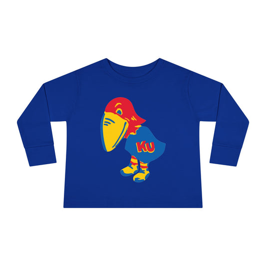 Little Jayhawk Long Sleeve Tee